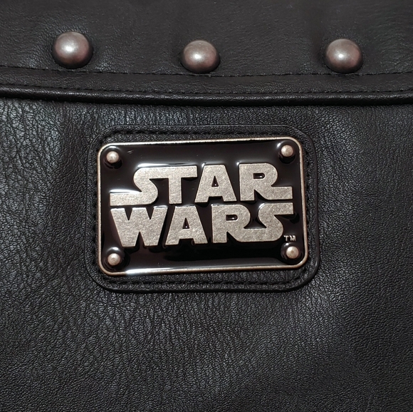 HTF NWOT Loungefly Star Wars Darth Vader Sugar Skull Saddle Bag Punk Rock Style - Picture 5 of 9